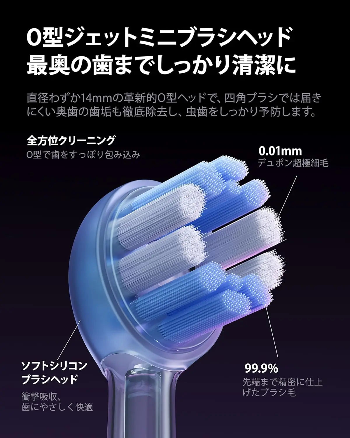 RANVOO AirJet X5 電動歯ブラシ ソニック RANVOO