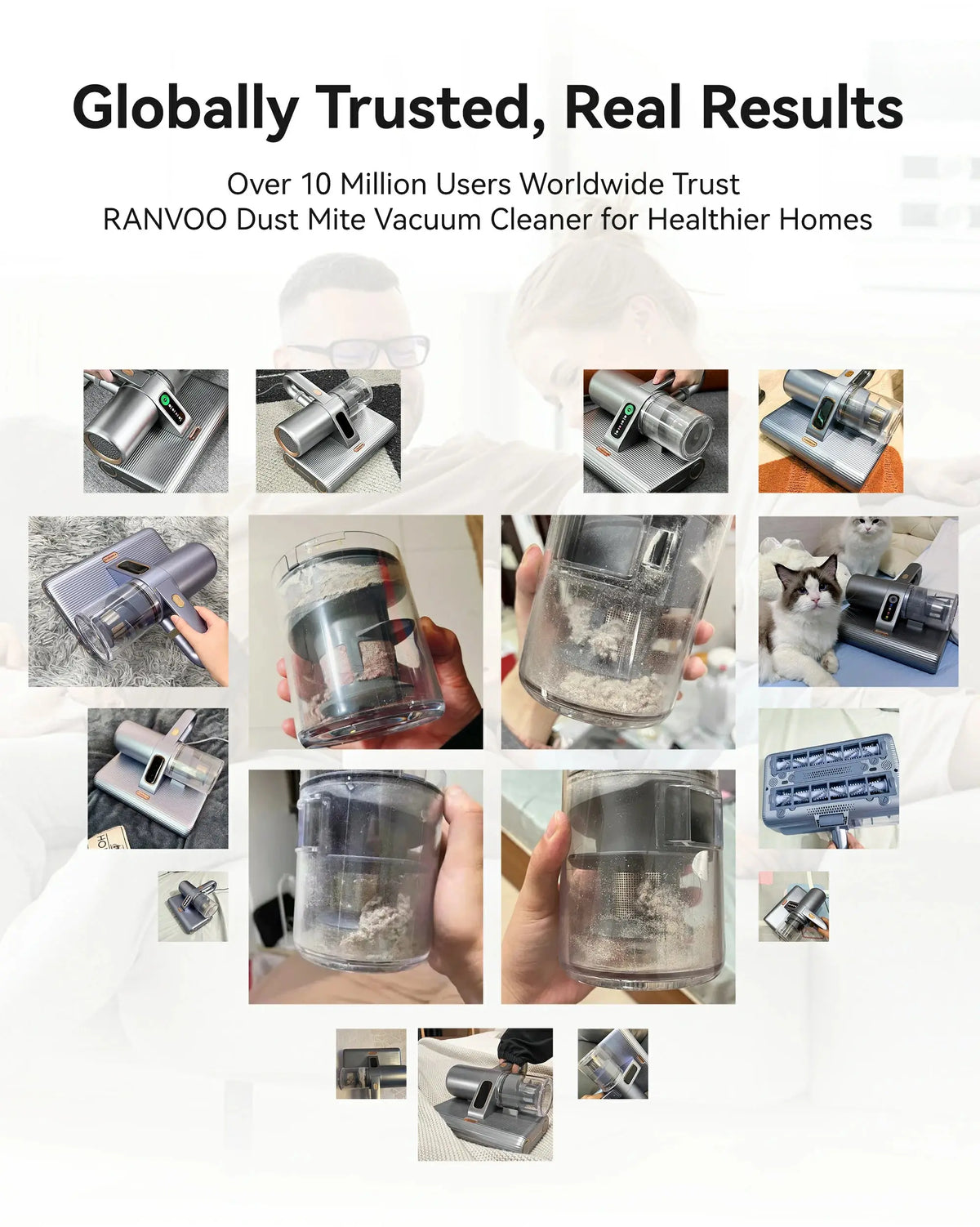 MY1A Mattress Bed Vacuum Cleaner (UK Only) RANVOO
